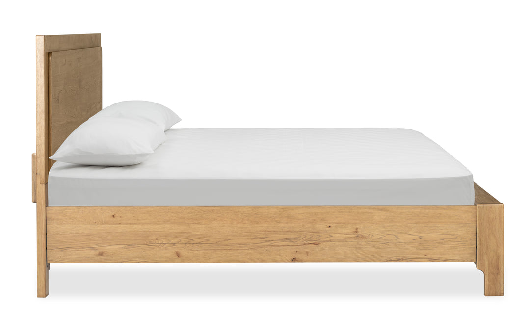 Davenport Rustic Caramel King Panel Bed - B6309-64
