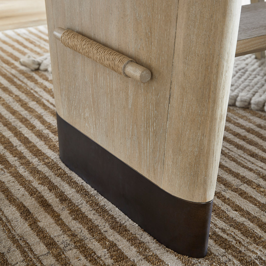 Sunset Cove Sanibel Brown Trestle Dining Table - D5783-21