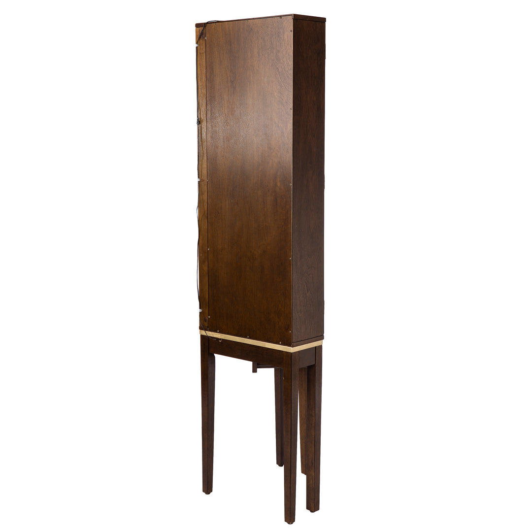 American Home Furniture | SEI Furniture - Kennbeck Corner Bar Cabinet