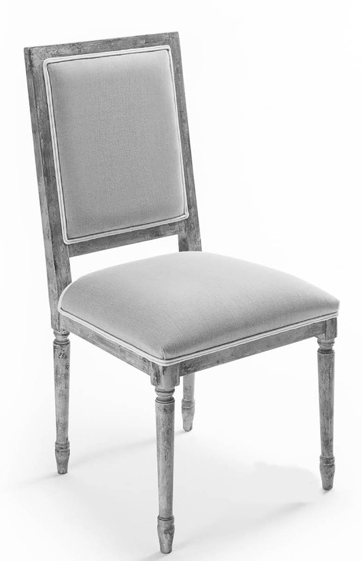 Square Back S/Chair Sim Stucco - Charcoal