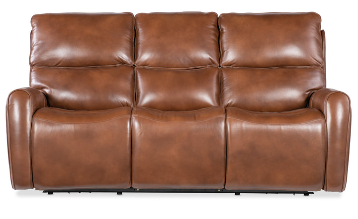 American Home Furniture | Hooker Furniture - Crosby Zero Gravity Power Sofa with Power Headrest and Lumbar