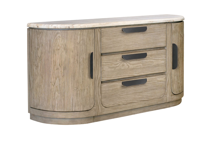 Braelyn Dorian Grey Stone Top Buffet - D5874-14