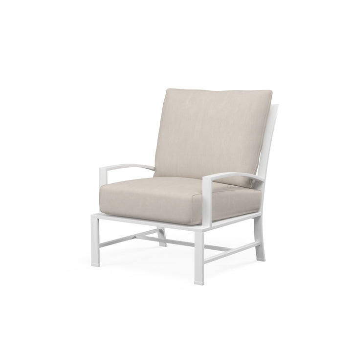 American Home Furniture | Sunset West - Bristol Club Chair Canvas Flax in Canvas Flax w/ Self Welt