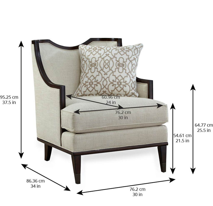 Harper Ivory-Matching Chair
