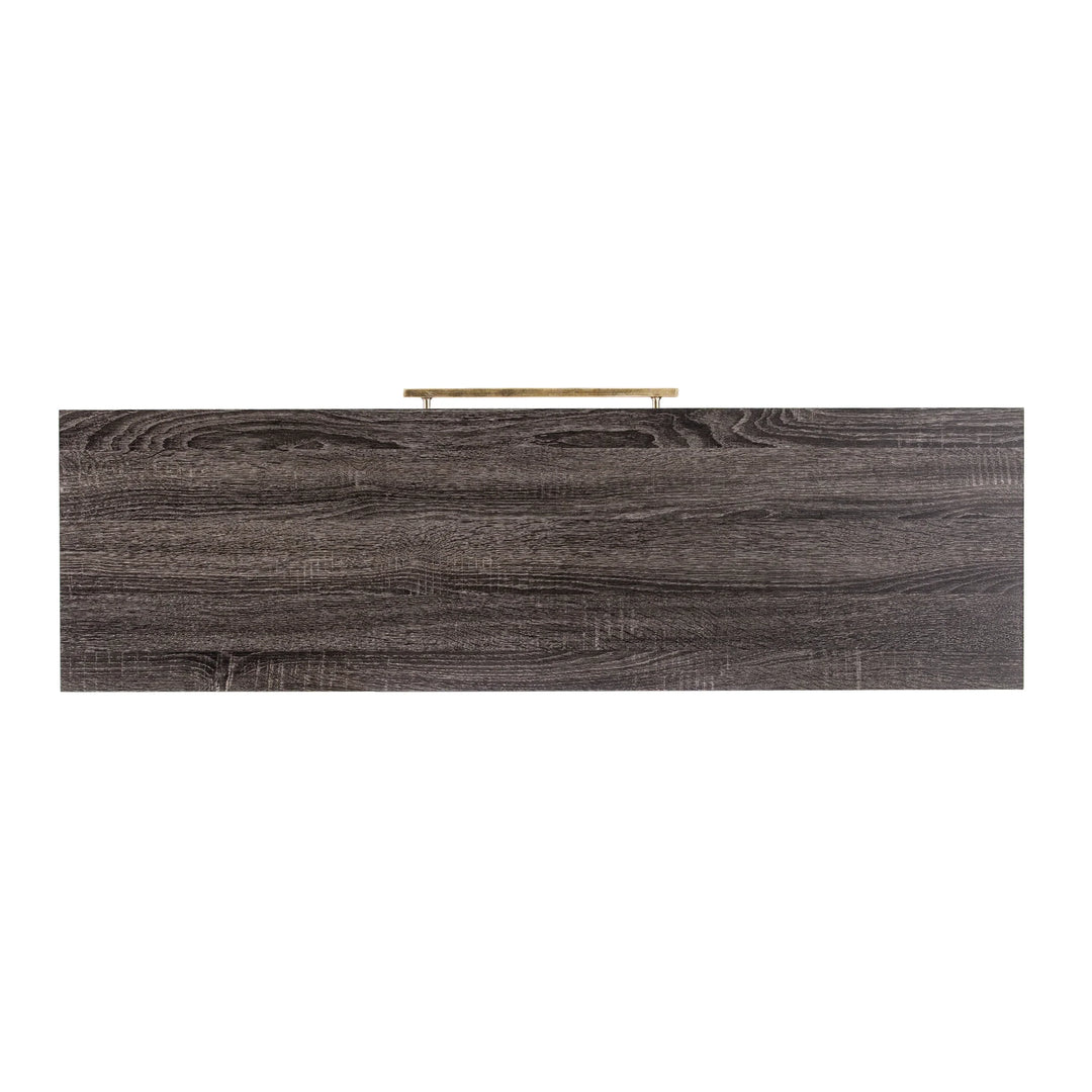 Akmonton Long Console Table w/ Storage - AmericanHomeFurniture