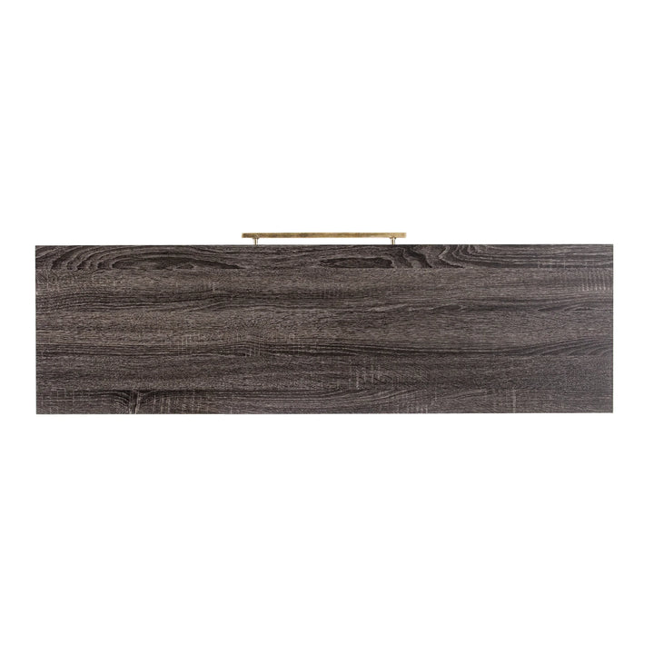 Akmonton Long Console Table w/ Storage - AmericanHomeFurniture