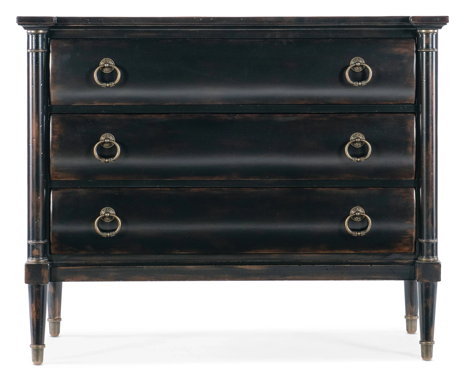American Home Furniture Hooker Furniture Charleston Three Drawer Chest - Armoire Base