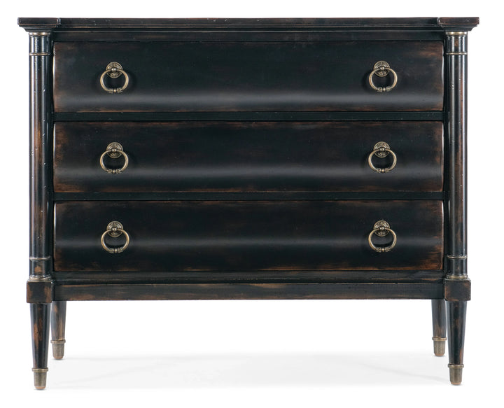 American Home Furniture Hooker Furniture Charleston Three Drawer Chest - Armoire Base