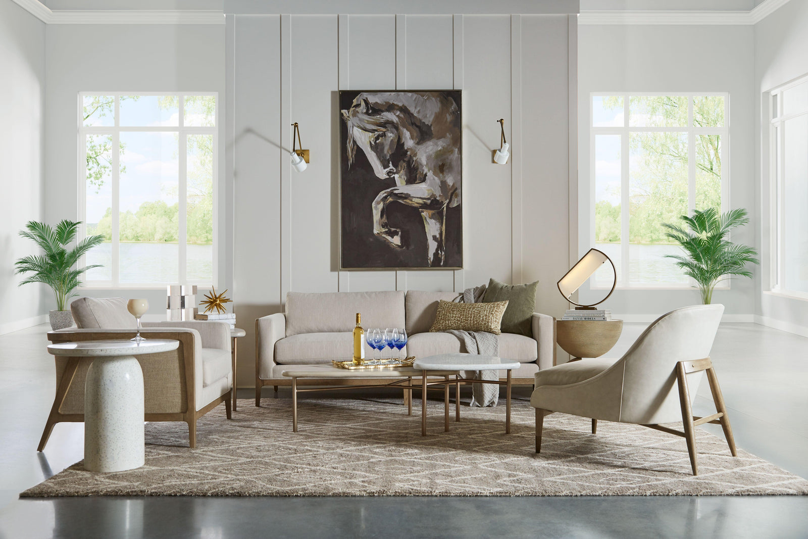 A.R.T. Furniture Cotiere Terrazzo End Table ACCENT TABLES