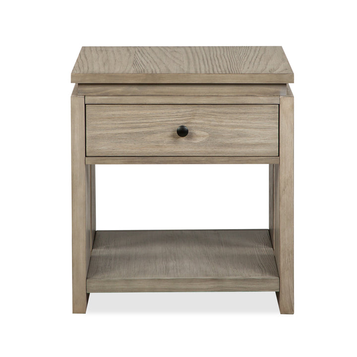 Conrad Stone Harbor Grey Rectangular End Table - T5865-03