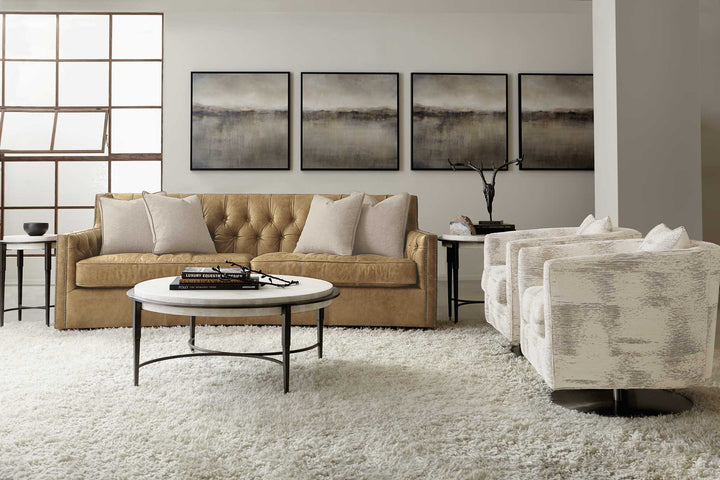 Candace Leather Sofa