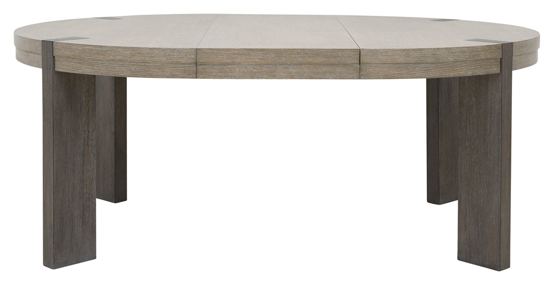 Anderson Park Moose Trail And Frontier Brown Round Dining Table - P402230