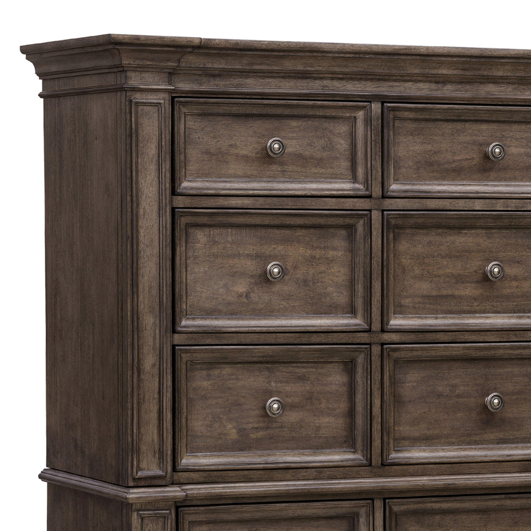 Woodbury 15-Drawer Master Dresser - AmericanHomeFurniture
