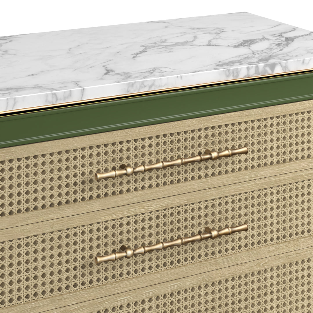 Eave Accent Chest-Darkened Sage
