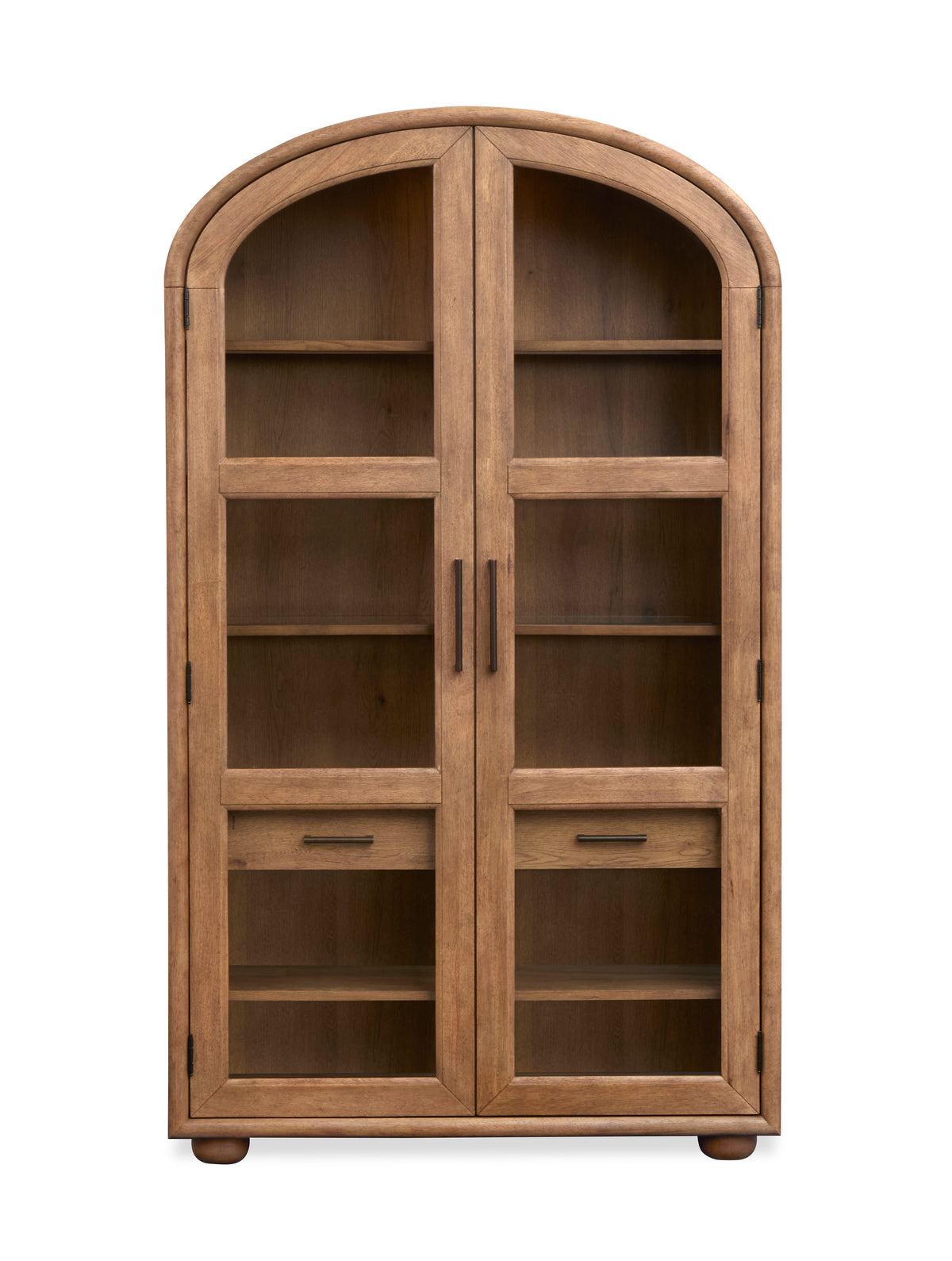 Woodward Dark Clove Display Cabinet - D6521-08