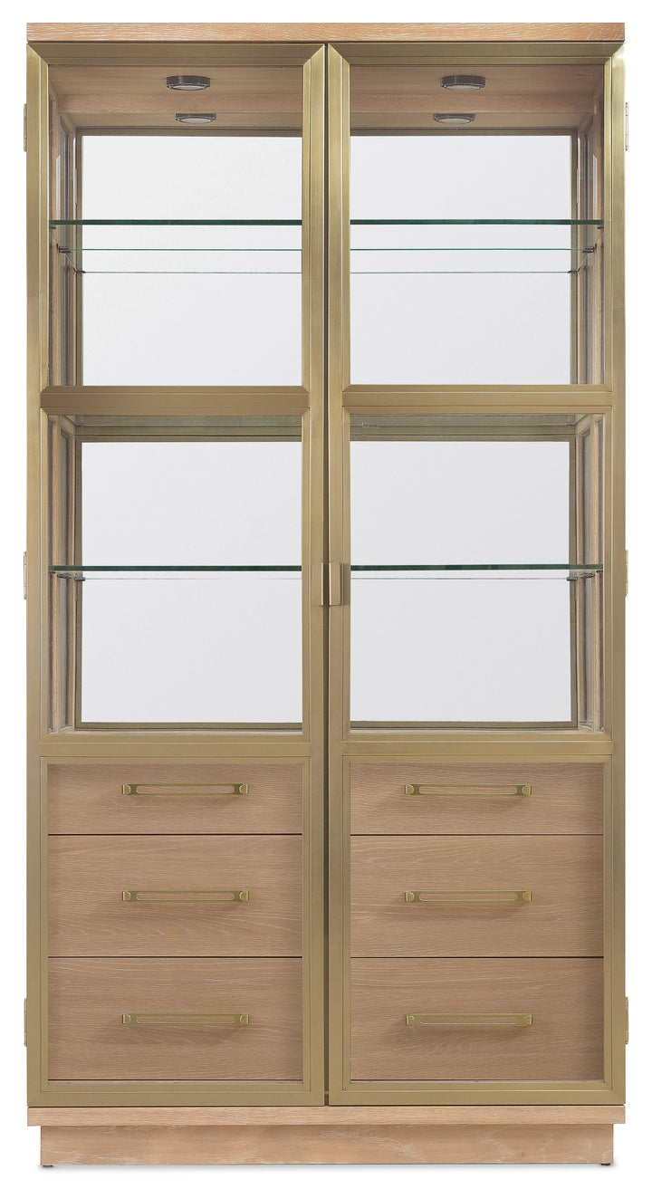 American Home Furniture Hooker Furniture Banyon Bay Display Cabinet