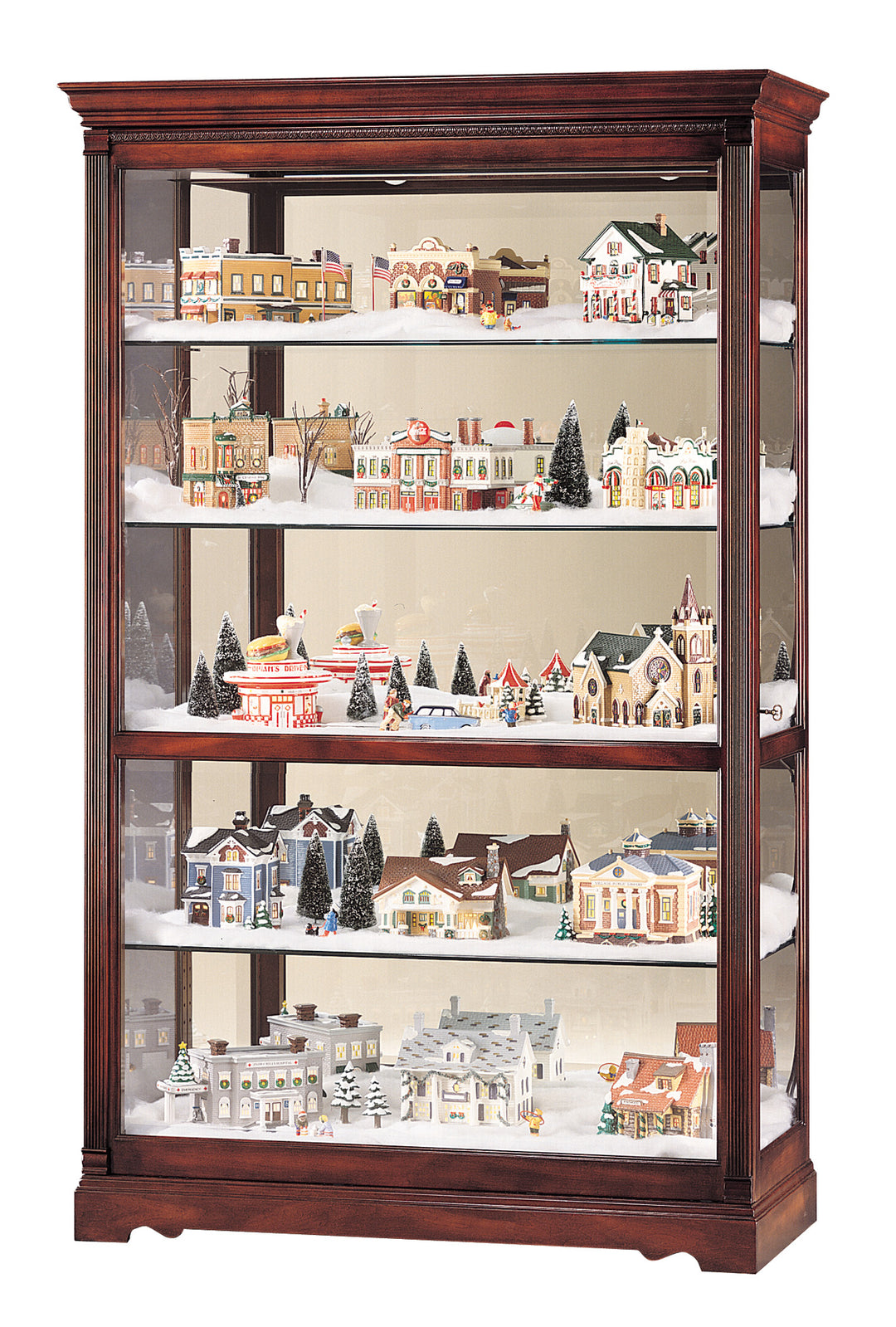 American Home Furniture | Howard Miller - Townsend Curio Cabinet