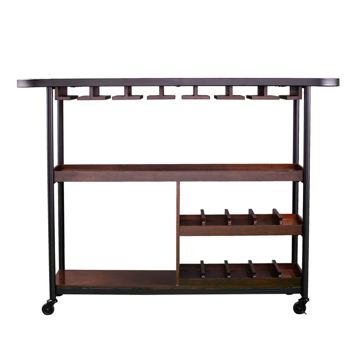 Tonsley Rolling Wine Cart - AmericanHomeFurniture
