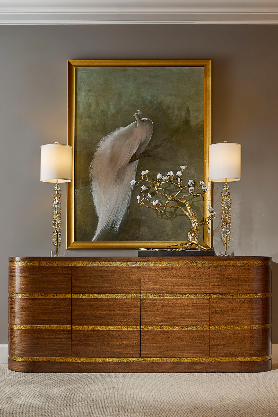 Matteo Four-Door Credenza