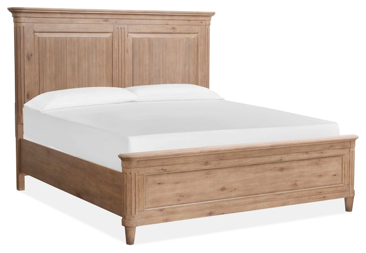 Harmony Heights Belgium Wheat King Panel Bed - B6400-64
