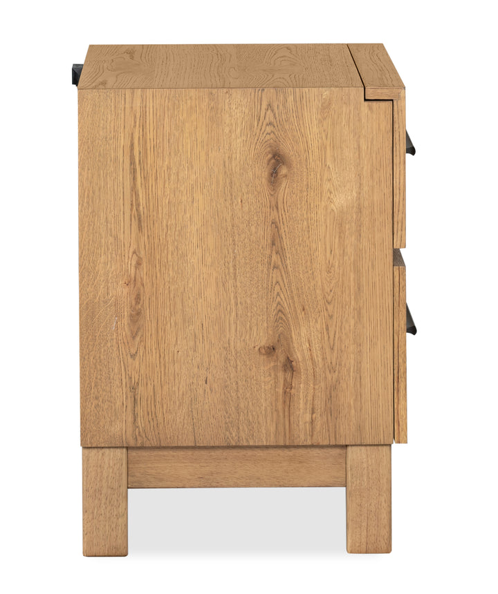 Davenport Rustic Caramel Drawer Nightstand - B6309-01