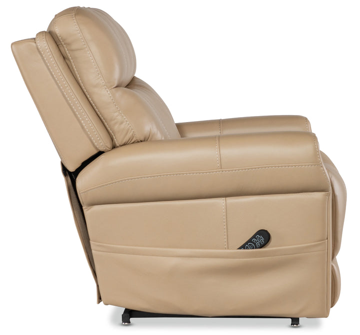 American Home Furniture Hooker Furniture Carroll Power Recliner with Power Headrest, Lumbar & Lift
