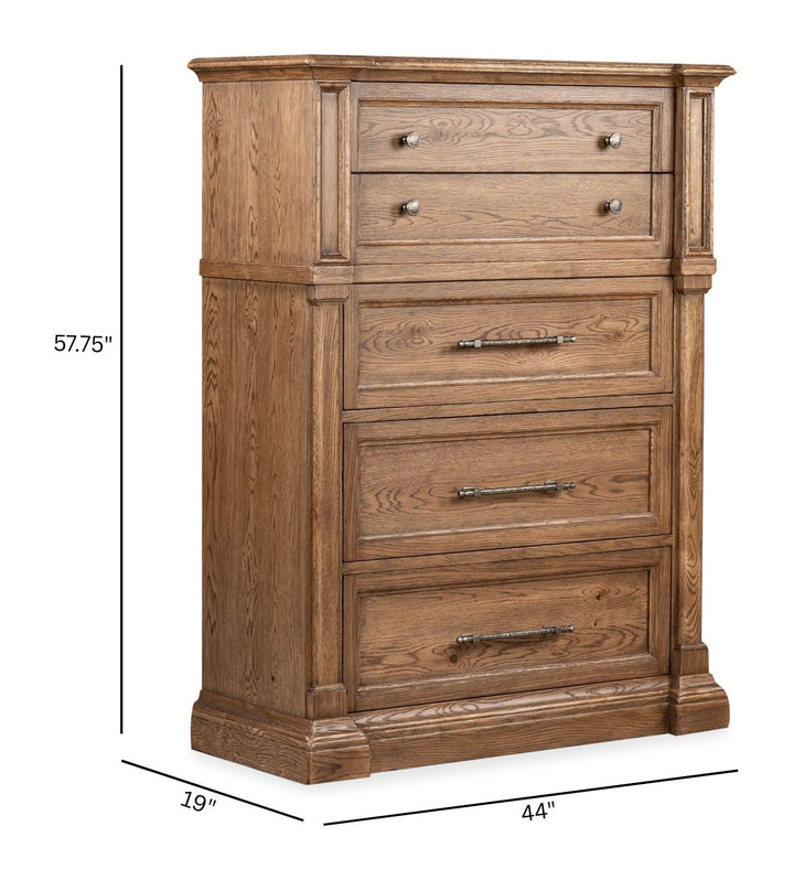 Gallant Grove Brown Drawer Chest - BP444-122