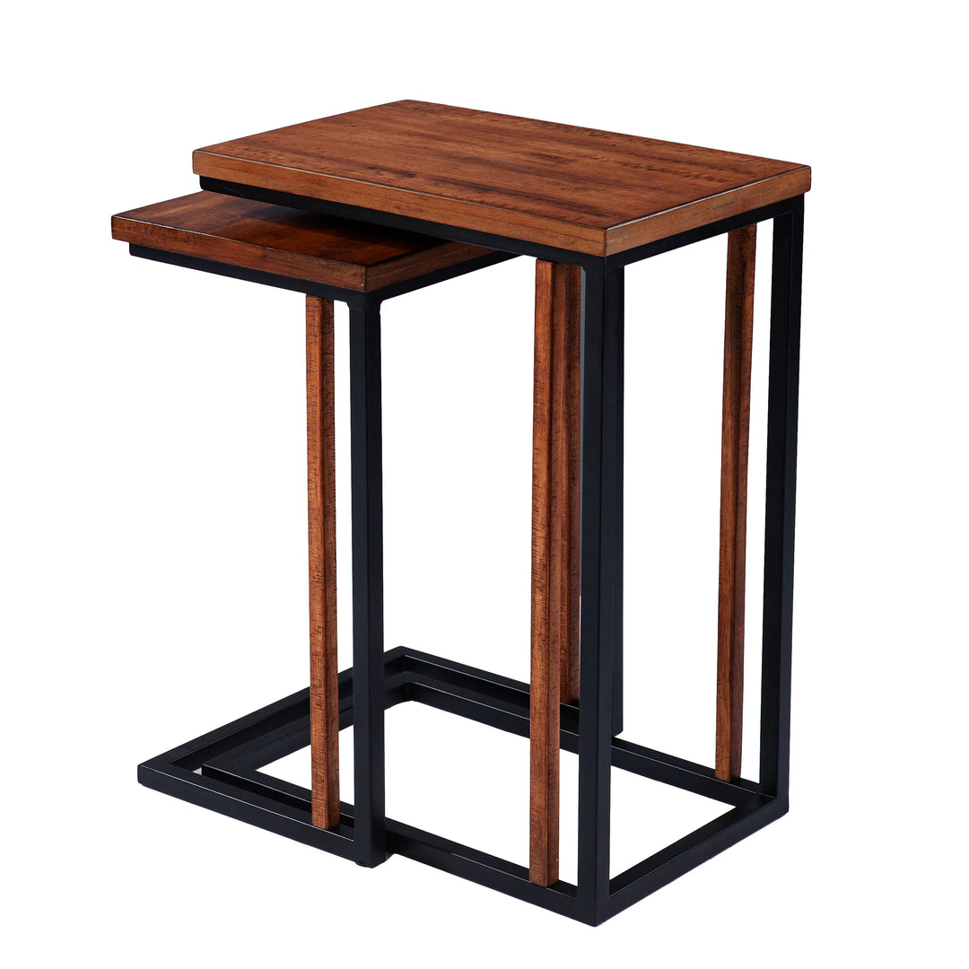 Sabanti Nesting C-Tables – 2pc Set - AmericanHomeFurniture