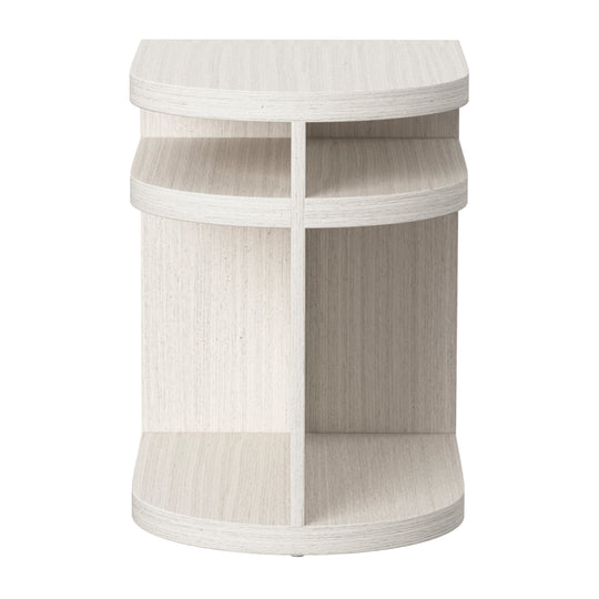 Stratum Side Table with Shelves