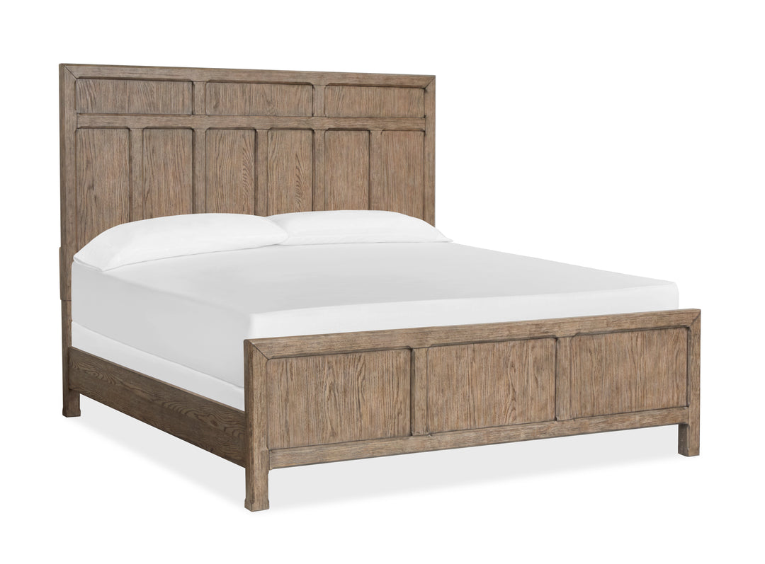 Claremont Smokey Taupe King Panel Bed - B5942-64