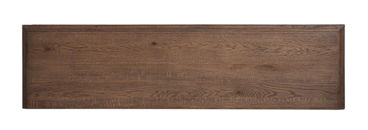 Groveland Park Antique Coffee Drawer Dresser With Landscape Mirror - B6532-2040