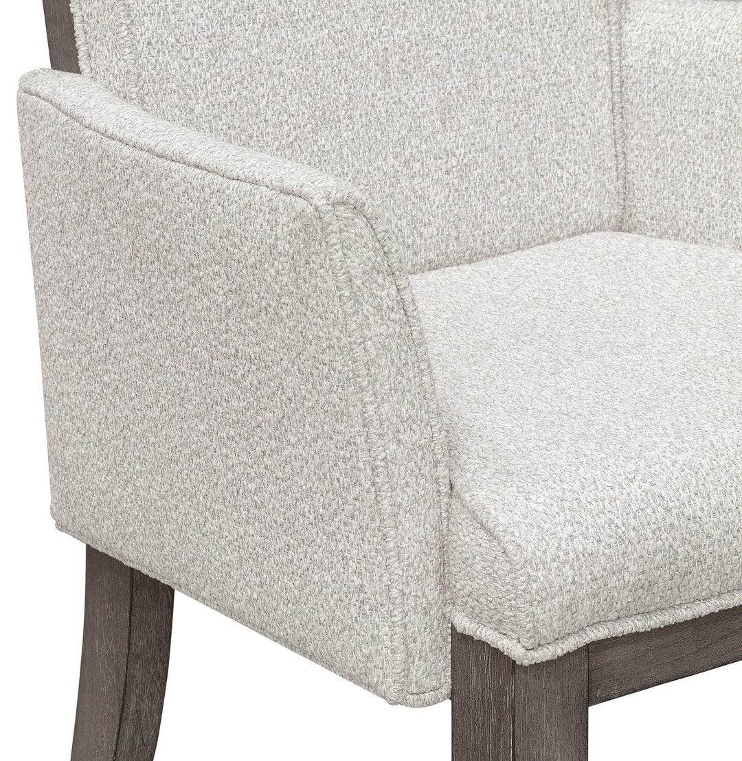 Anderson Park Moose Trail And Frontier Brown Upholstered Arm Chair - Set of 2 - P402271