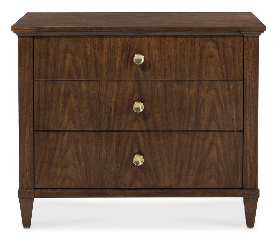 American Home Furniture Hooker Furniture Archives Three-Drawer Nightstand