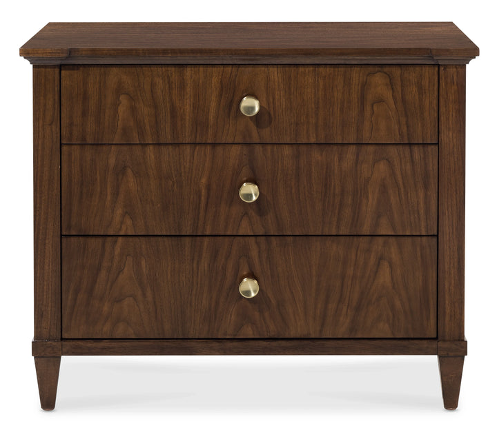 American Home Furniture Hooker Furniture Archives Three-Drawer Nightstand