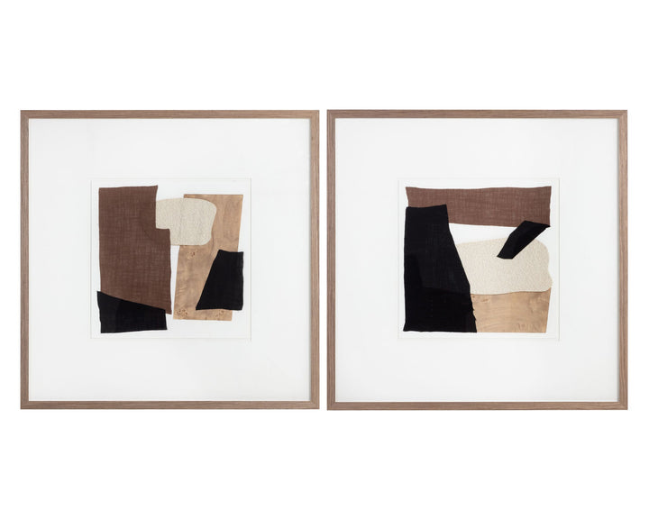 40" X 40" - Dark Brown Frame