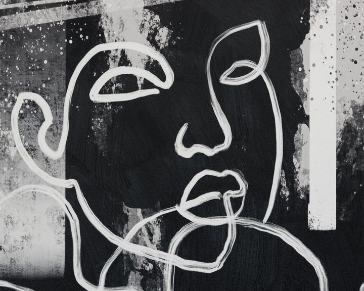 40" X 60" - Black Floater Frame