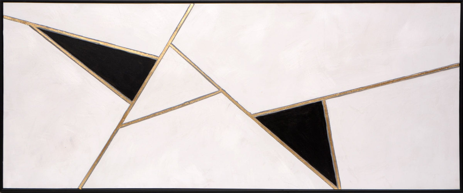 72" X 30" - Black Floater Frame