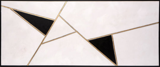 72" X 30" - Black Floater Frame