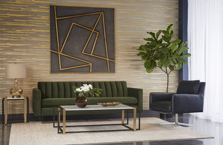 60" X 60" - Gold Floater Frame