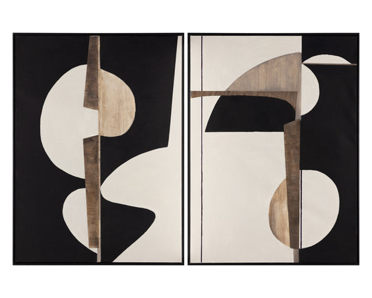 40" X 54" - Black Floater Frame