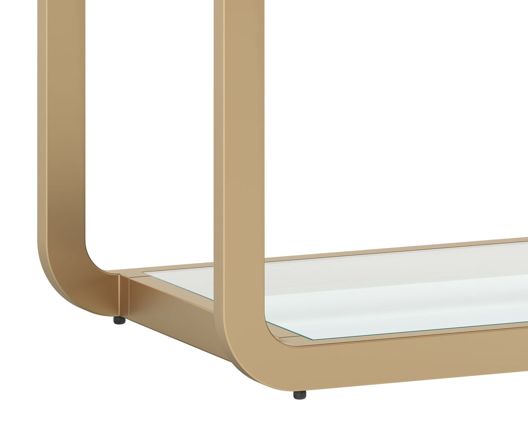 Small - Gold / Clear