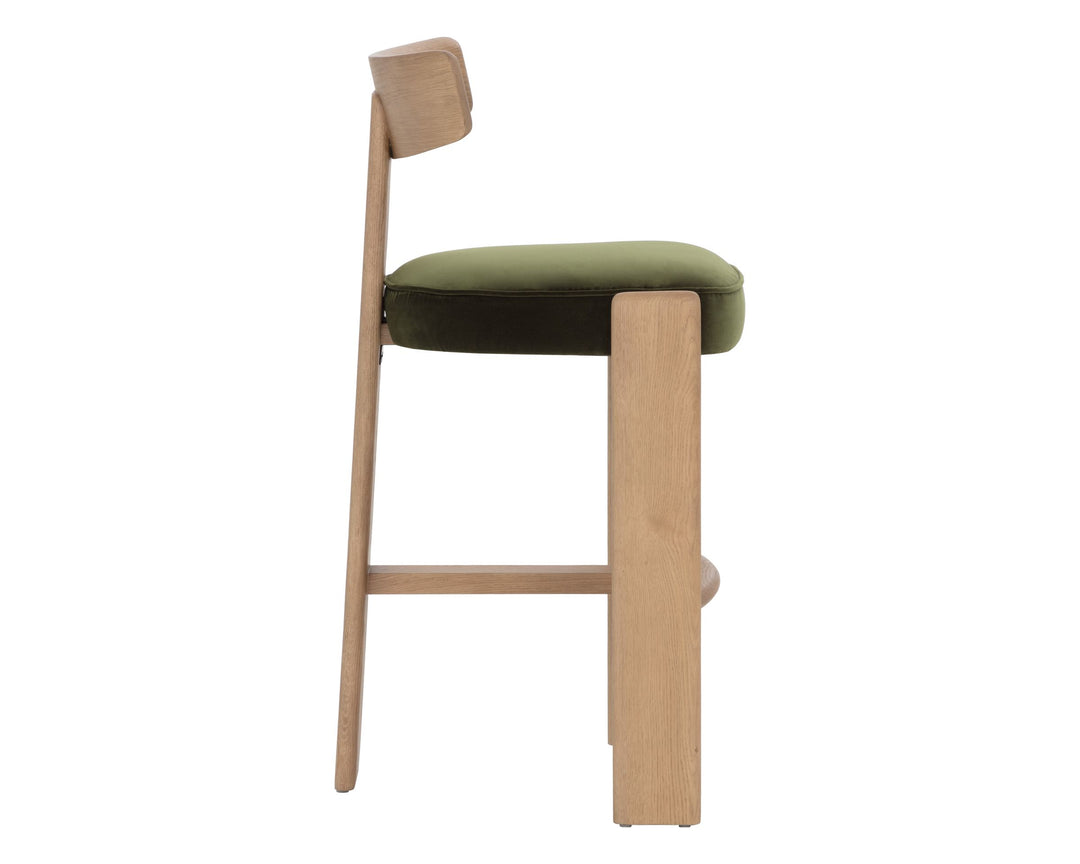 Rustic Oak - Forest Green