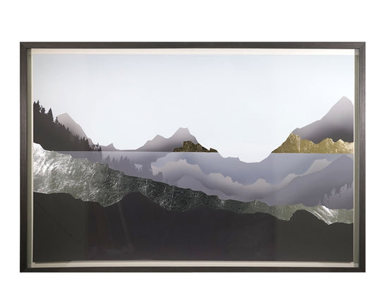 60" X 40" - Charcoal Frame