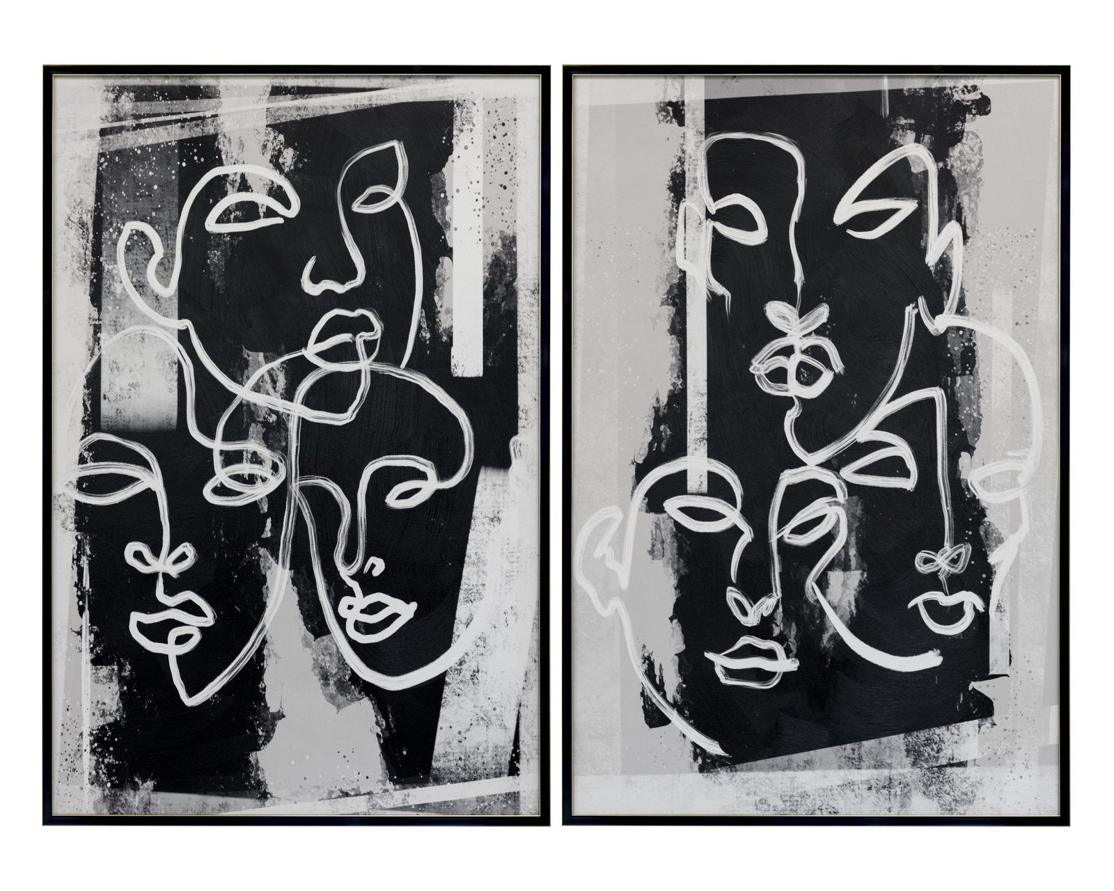 40" X 60" - Black Floater Frame