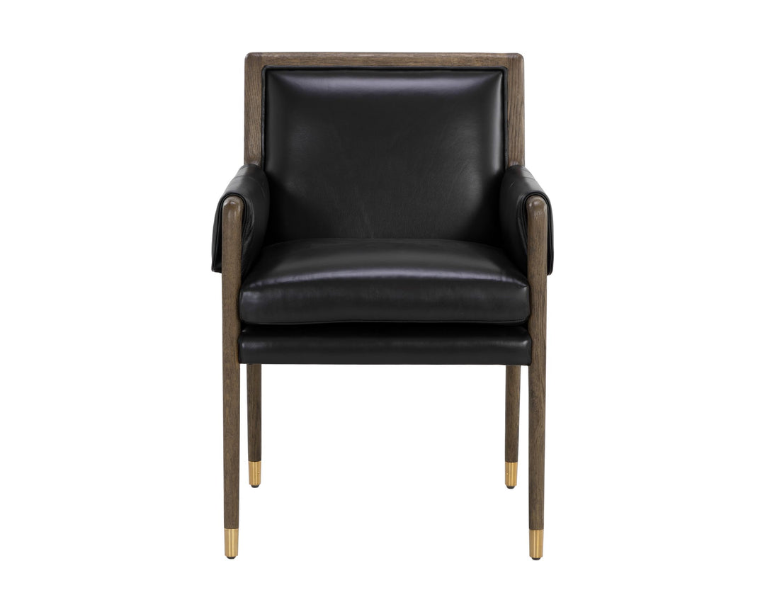 Distressed Brown - Cortina Black Leather