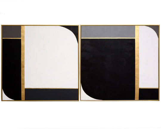 48" X 48" - Gold Floater Frame