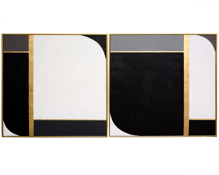 48" X 48" - Gold Floater Frame