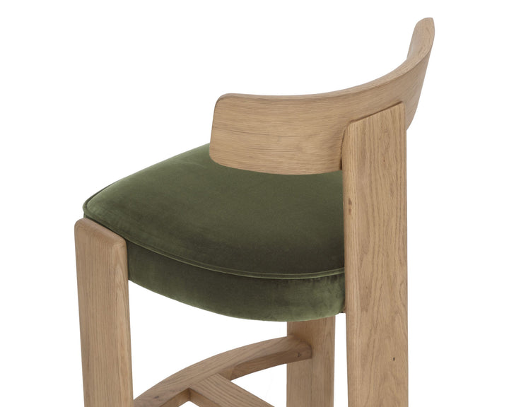 Rustic Oak - Forest Green