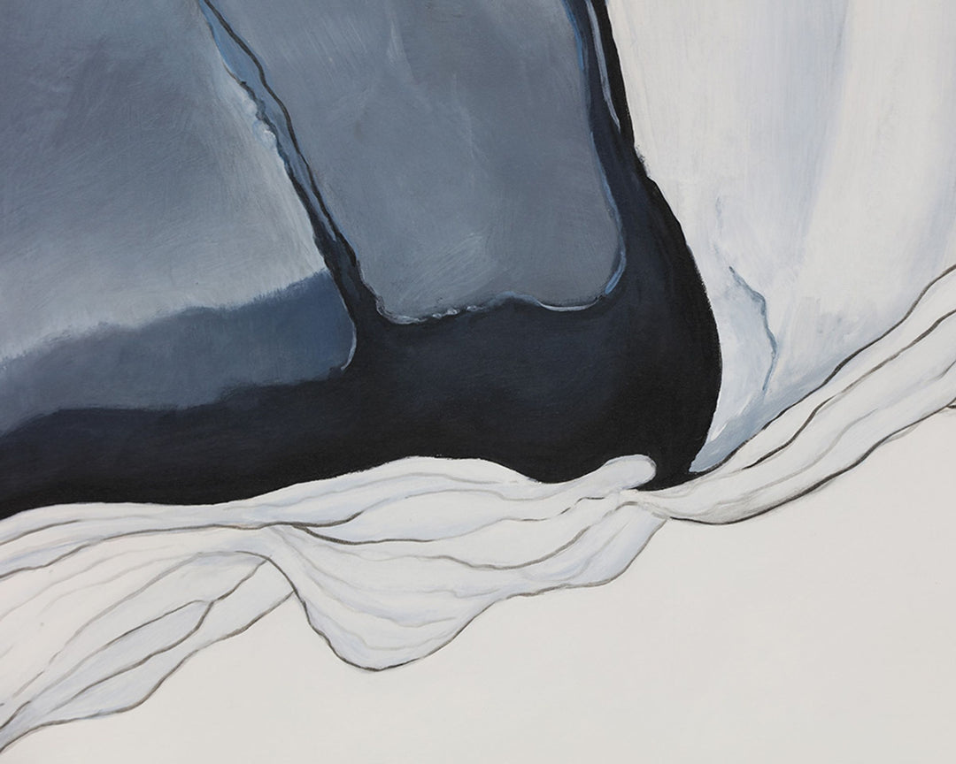 48" X 72" - Black Floater Frame