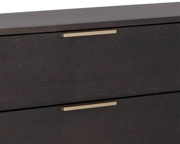 Large - Gold - Charcoal Grey